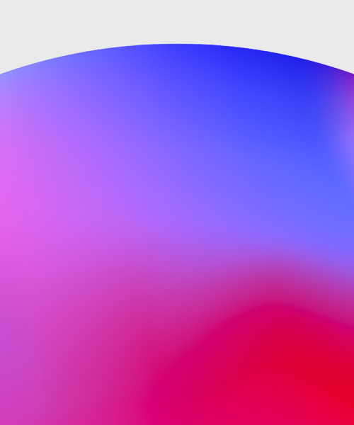 orb art in shades of purple and blue